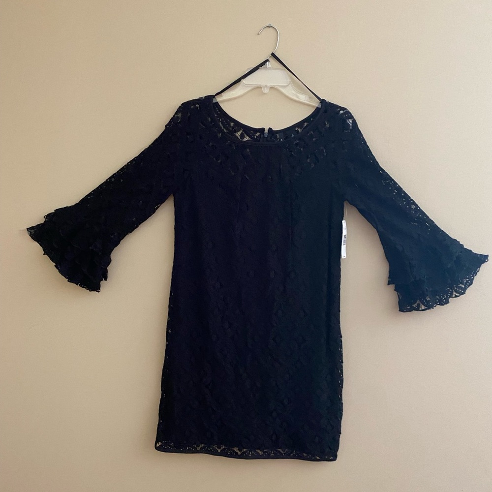 New Direction Black Dress, NWT, size 6, original price $100